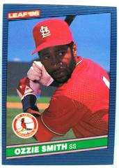 Ozzie Smith #47 Baseball Cards 1986 Leaf Prices