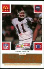 Phil Simms [Orange] Football Cards 1986 McDonald's Giants Prices