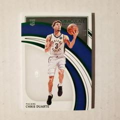 Chris Duarte [Green] #3 Basketball Cards 2021 Panini Immaculate Collection Prices