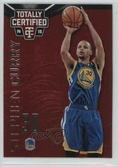 Stephen Curry [Platinum Red] Basketball Cards 2014 Panini Totally Certified Prices