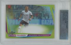 Ricardo Quaresma #VI-RQ1 Soccer Cards 2022 Leaf Vivid Imagery Prices