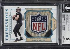 Drew Brees Football Cards 2018 National Treasures Tremendous Prices