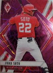 Juan Soto [Purple Velocity] #25 Baseball Cards 2021 Panini Chronicles Phoenix Prices