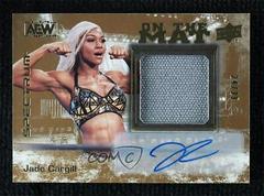 Jade Cargill [Autograph] Wrestling Cards 2021 Upper Deck AEW Spectrum On the Mat Relics Prices