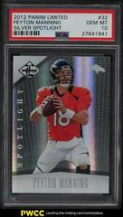 Peyton Manning [Silver Spotlight] #32 Football Cards 2012 Panini Limited Prices