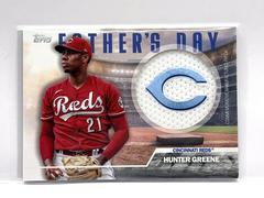 Hunter Greene #FD-HG Prices, 2023 Topps Father's Day Commemorative Team  Patch