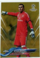 Thibaut Courtois [Gold Refractor] #61 Soccer Cards 2018 Topps Chrome UEFA Champions League Prices