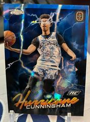 Naasir Cunningham [Sapphire] #H-3 Basketball Cards 2022 Topps Chrome OTE Overtime Elite Hurricane Prices