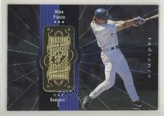 Mike Piazza [Radiance] #90 Baseball Cards 1998 SPx Finite Prices