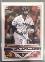Yordan Alvarez #6 Baseball Cards 2023 Topps Flagship Collection Prices