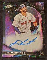 J. D. Martinez [Black Eclipse] Baseball Cards 2022 Topps Cosmic Chrome Star Gaze Autographs Prices