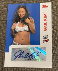 Gail Kim Wrestling Cards 2009 Topps WWE Autographs Prices