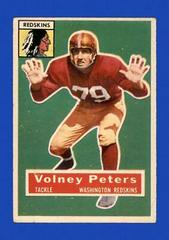 Volney Peters #73 Football Cards 1956 Topps Prices