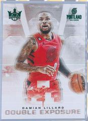 Damian Lillard [Jade] #16 Basketball Cards 2022 Panini Court Kings Double Exposure Prices