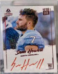 Sam Howell [Red] #YSV-SHO Football Cards 2022 Panini Luminance Year One Signatures Variations Prices