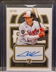 Adley Rutschman #DRA-AR2 Baseball Cards 2023 Topps Definitive Rookie Autographs Collection Prices