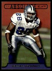 DARREN WOODSON #85 Football Cards 1999 Playoff Absolute Exp Prices