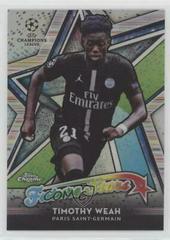 Timothy Weah Soccer Cards 2018 Topps Chrome UEFA Champions League Future Stars Prices