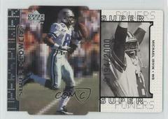 Michael Irvin [Silver Die Cut] #S18 Football Cards 1998 Upper Deck Super Powers Prices