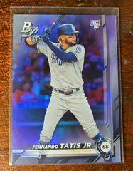 Fernando Tatis Jr. [Blue] Baseball Cards 2019 Bowman Platinum Prices