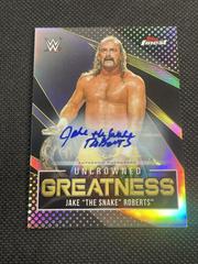 Jake 'The Snake' Roberts [Autograph] #UG-6 Wrestling Cards 2021 Topps Finest WWE Uncrowned Greatness Prices