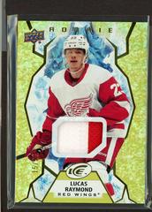 Lucas Raymond [Gold Patch] #144 Hockey Cards 2021 Upper Deck Ice Prices