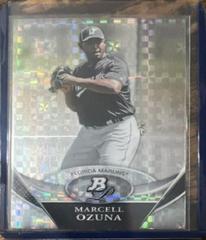 Marcell Ozuna [Xfractor] Baseball Cards 2011 Bowman Platinum Prospects Prices