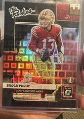 Brock Purdy [Black Pandora] Football Cards 2022 Panini Donruss Optic The Rookies Prices