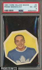 Frank Mahovlich #3 Hockey Cards 1961 York Yellow Backs Prices