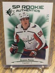 Aliaksei Protas [Green] #131 Hockey Cards 2021 SP Prices