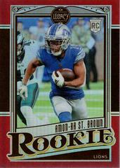 Amon Ra St. Brown [Red] #206 Football Cards 2021 Panini Chronicles Legacy Update Rookies Prices