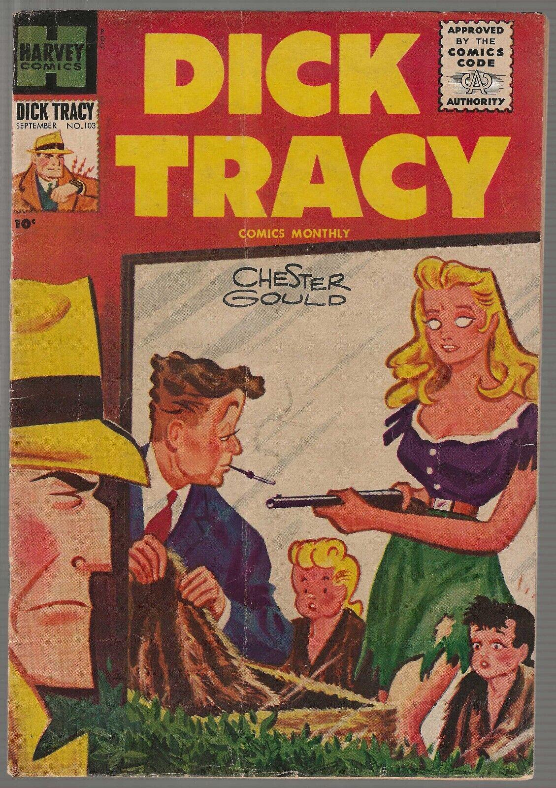 Dick Tracy #103 (1956) Comic Books Dick Tracy