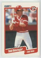 Todd Benzinger Baseball Cards 1990 Fleer Prices