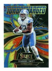 D'Andre Swift [Tie-Dye Prizm] Football Cards 2020 Panini Select Turbocharged Prices