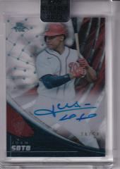 Juan Soto #TEK-JS Baseball Cards 2022 Topps Clearly Authentic Tek Autographs Prices