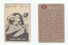 Centre's Spiral Pass #8 Football Cards 1952 Parkhurst CFL Prices