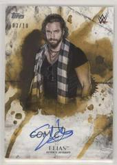 Elias [Gold] #UA-EL Wrestling Cards 2018 Topps WWE Undisputed Autographs Prices