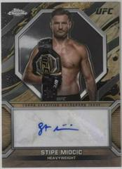 Stipe Miocic #MOC-SMI Ufc Cards 2024 Topps Chrome UFC Marks of Champions Autograph Prices