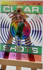 Luka Doncic [Green] #17 Basketball Cards 2020 Panini Illusions Clear Shots Prices