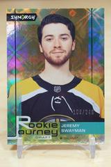Jeremy Swayman [Gold] Hockey Cards 2021 Upper Deck Synergy Rookie Journey Draft Prices