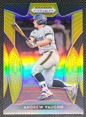Andrew Vaughn [Gold Prizm] #3 Baseball Cards 2019 Panini Prizm Draft Picks Prices
