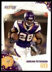 Adrian Peterson #159 Football Cards 2010 Panini Score Prices