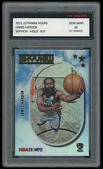 James Harden [Holo] #17 Basketball Cards 2021 Panini Hoops Skyview Prices