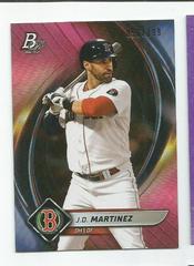 J. D. Martinez [Pink] #1 Baseball Cards 2022 Bowman Platinum Prices
