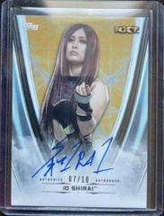 Io Shirai [Gold] Wrestling Cards 2020 Topps WWE Undisputed Autographs Prices