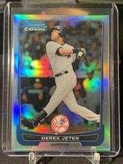 Derek Jeter [Refractor] Baseball Cards 2012 Bowman Chrome Prices