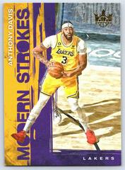 Anthony Davis #17 Basketball Cards 2023 Panini Court Kings Modern Strokes Prices