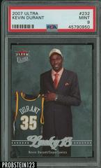 Kevin Durant #232 Basketball Cards 2007 Ultra Prices