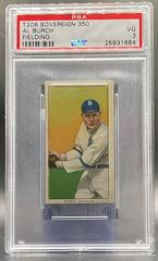 Al Burch [Fielding] #NNO Baseball Cards 1909 T206 Sovereign 350 Prices