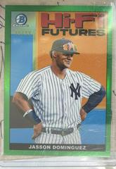 Jasson Dominguez Baseball Cards 2022 Bowman Hi Fi Futures Prices